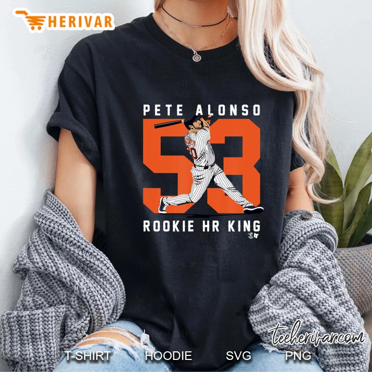 Pete Alonso 53 Rookie HR King Ladies Tee