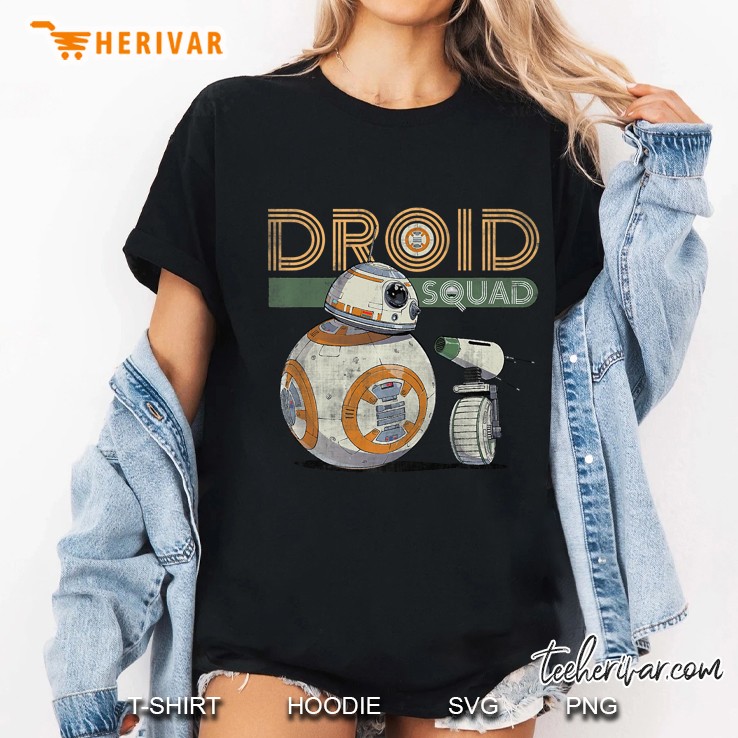 Droid Squad Star Wars Rise Of Skywalker Ladies Tee