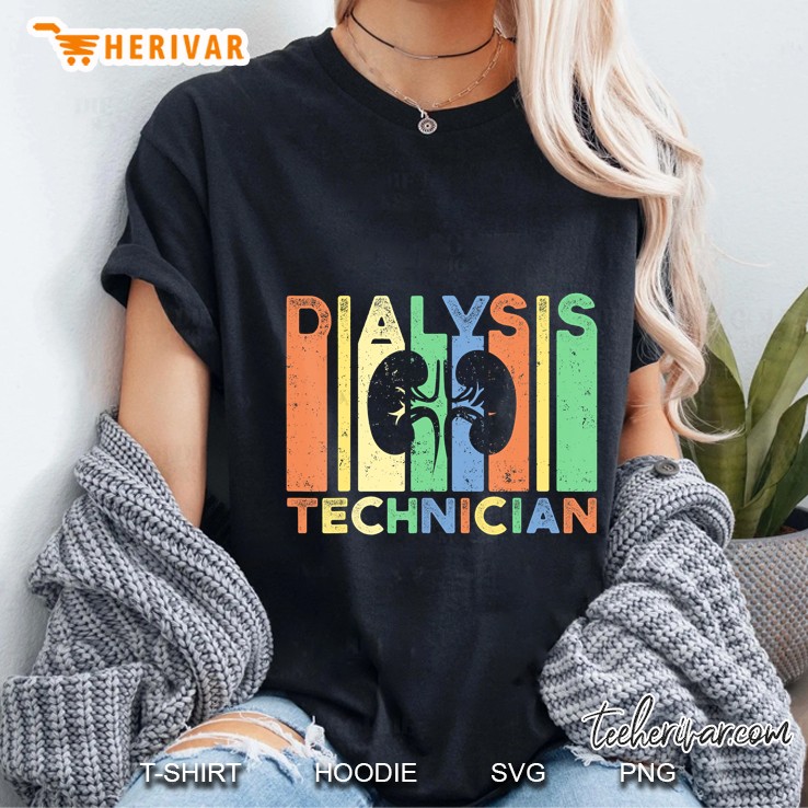 Dialysis Technician Nephrology Tech Vintage Version Ladies Tee