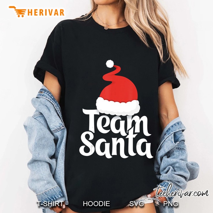 Team Santa Christmas Ladies Tee