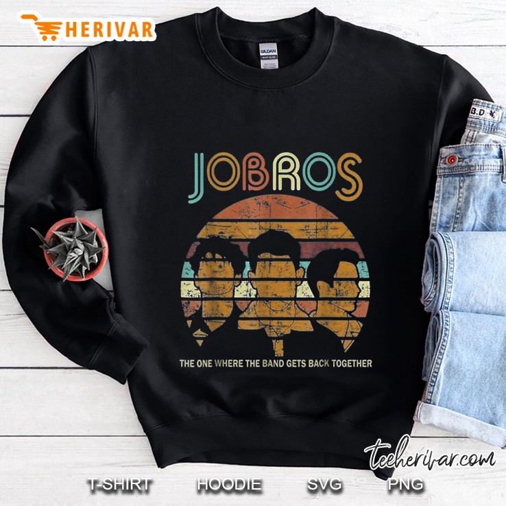 Jobros The One Where The Band Gets Back Together Vintage Version2 Sweatshirt