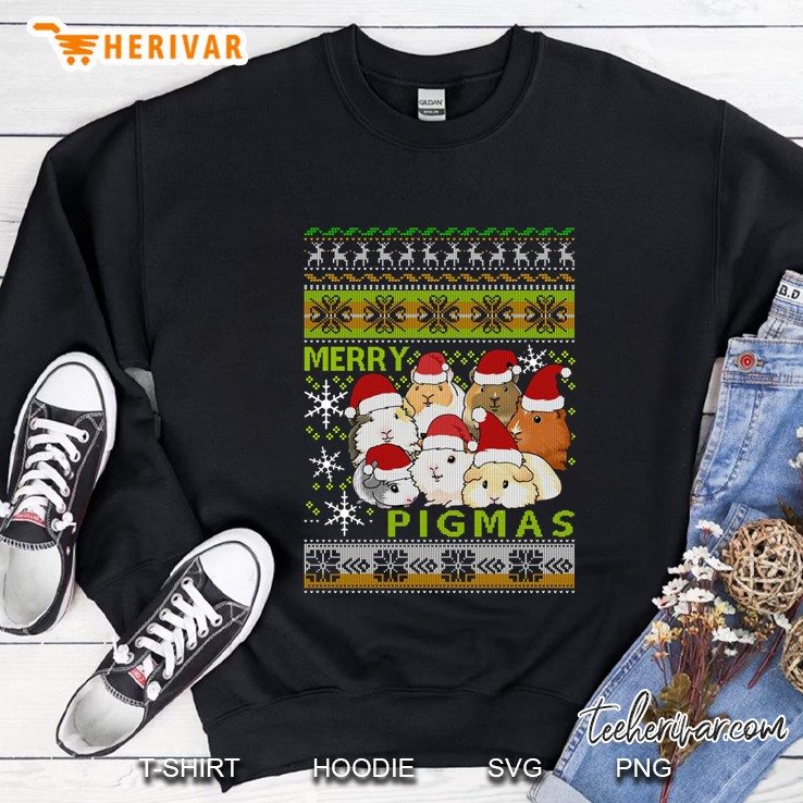 Merry Pigmas Guinea Pig Christmas Version2 Sweatshirt