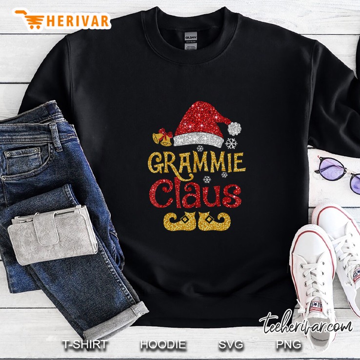 Grammie Claus Sparkle Christmas Sweatshirt
