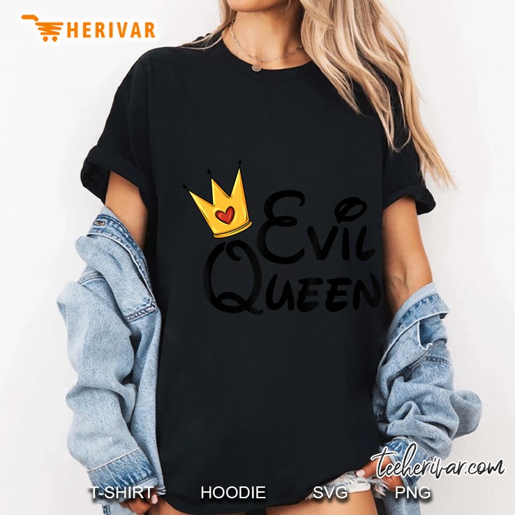 Evil Queen Halloween Costume Ladies Tee