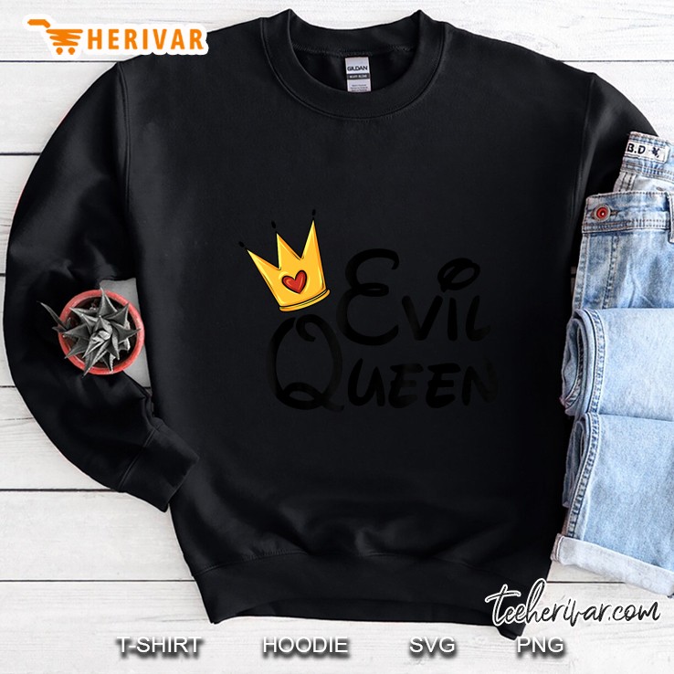 Evil Queen Halloween Costume Sweatshirt
