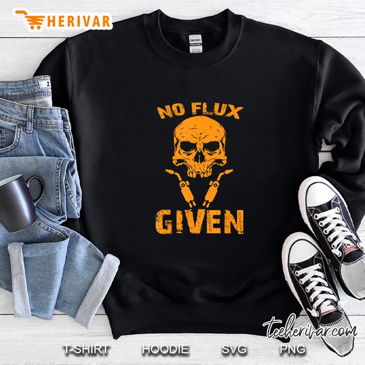 No Flux Given Welder Skull Version Sweatshirt