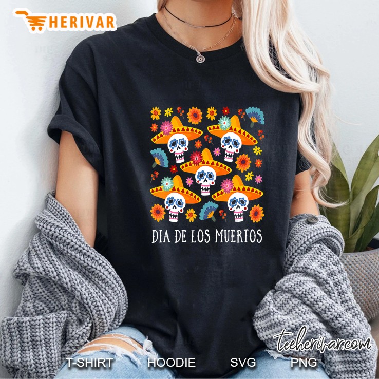 Dia De Los Muertos Ladies Tee
