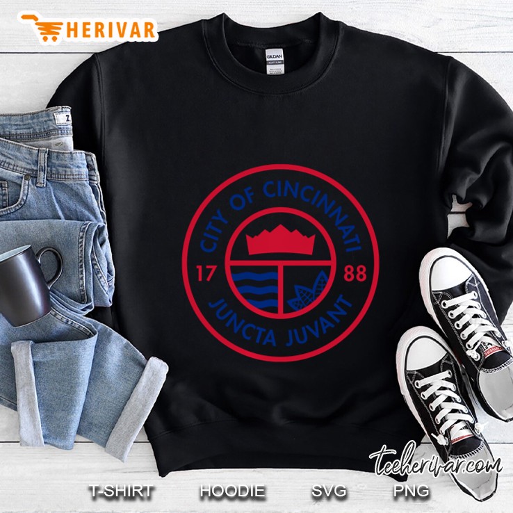 City Of Cincinnati Juncta Juvant 1788 Sweatshirt