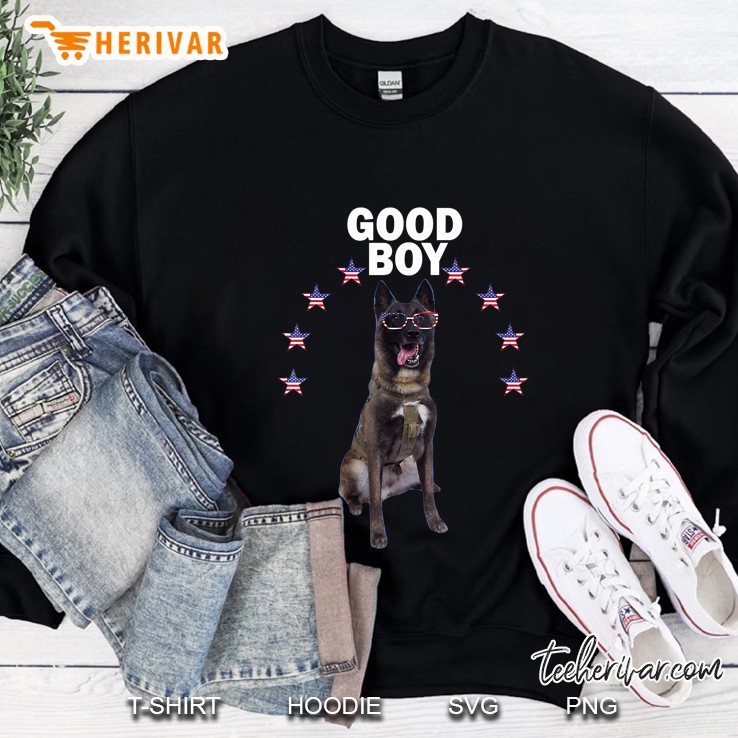 Good Boy US Military Dog German Shepherd Sweatshirt