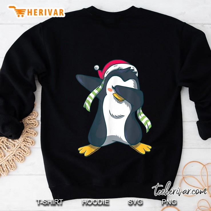 Dabbing Penguin Christmas Sweatshirt