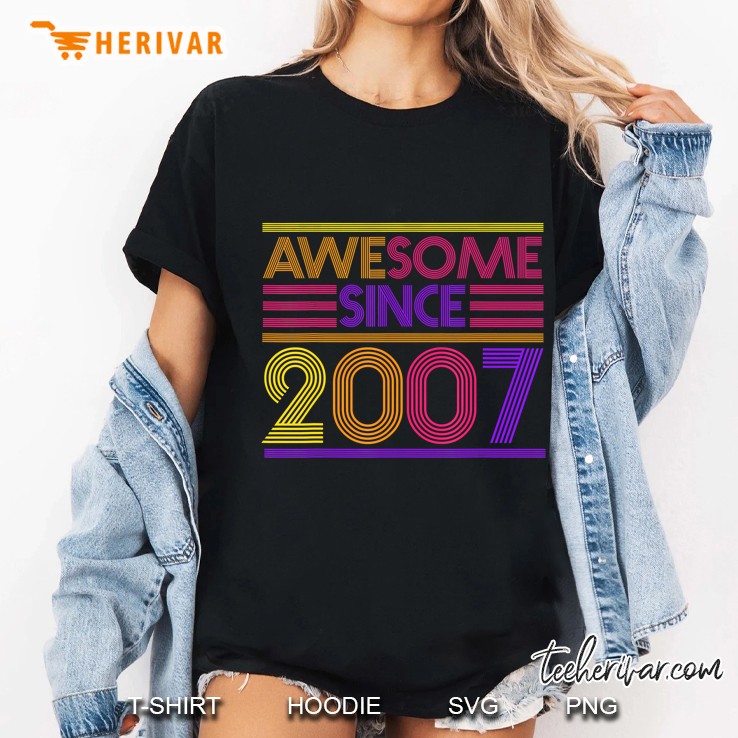 Awesome Since 2007 Ladies Tee
