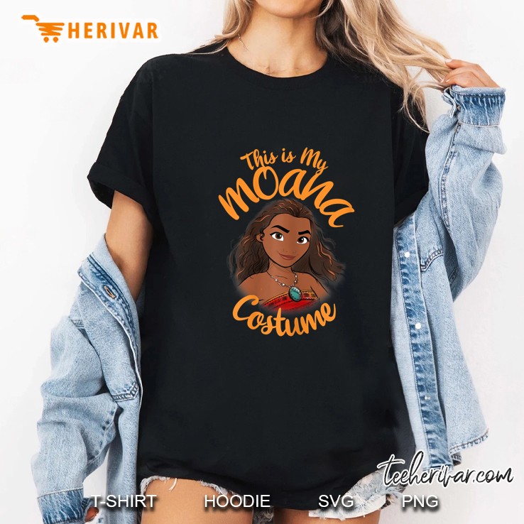 This Is My Moana Costume Ladies Tee