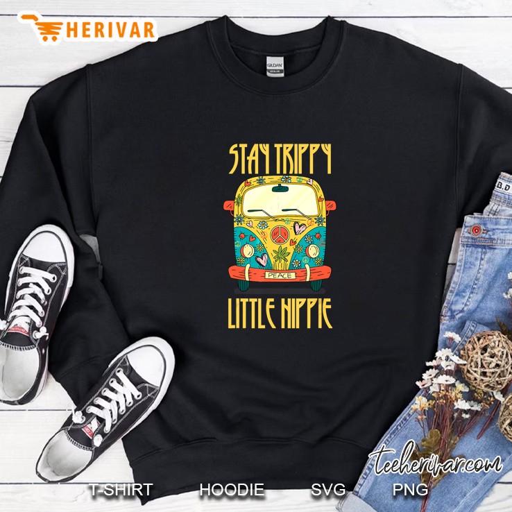 Stay Trippy Little Hippie Van Version Sweatshirt