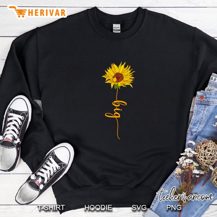 Sunflower Big Sister Sorority Sweatshirt