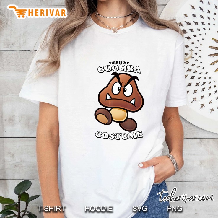 This Is My Goomba Costume Ladies Tee