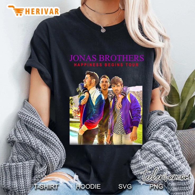 Jonas Brothers Happiness Begins Tour Version2 Ladies Tee
