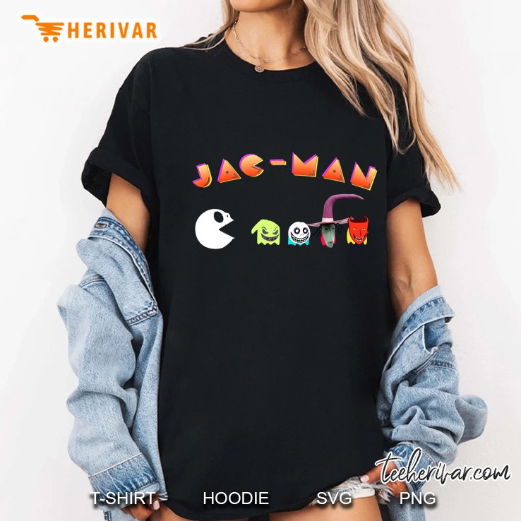 Jac-Man Pac-Man Halloween Ladies Tee