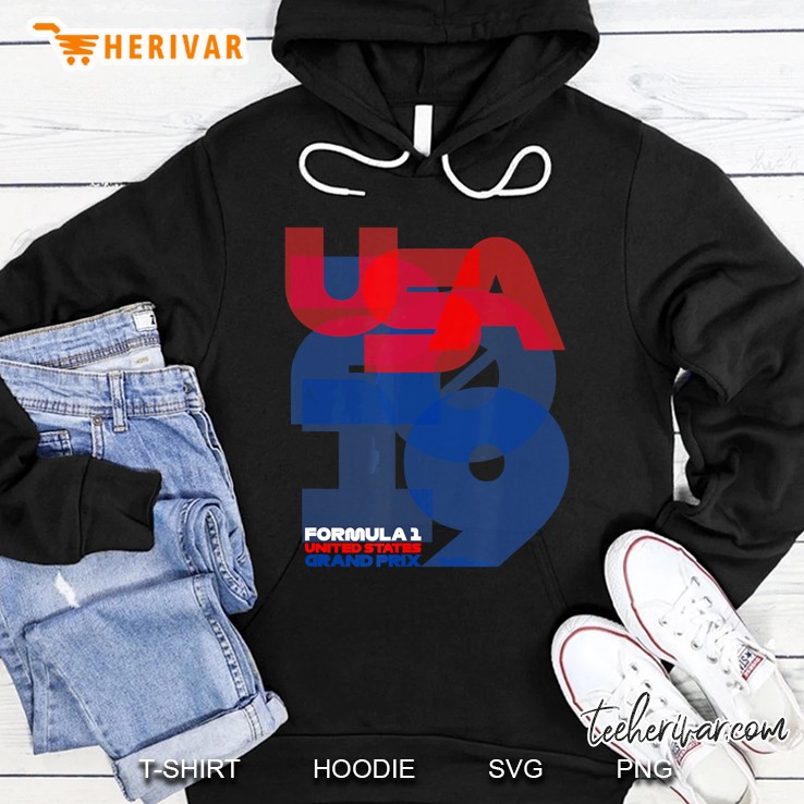 USA 2019 Formula 1 United States Grand Prix Hoodie