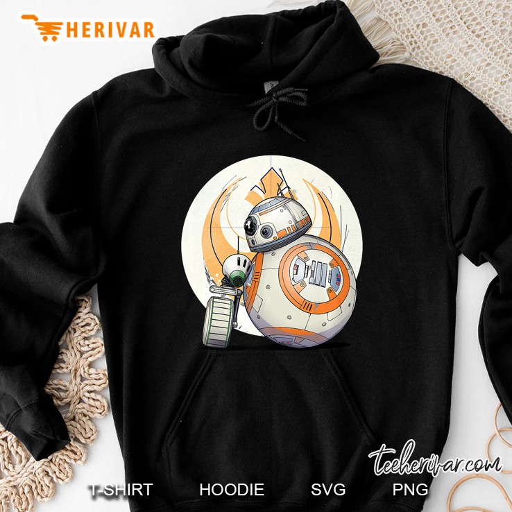 Star Wars The Rise Of Skywalker BB-8 D-O Droid BFF Hoodie