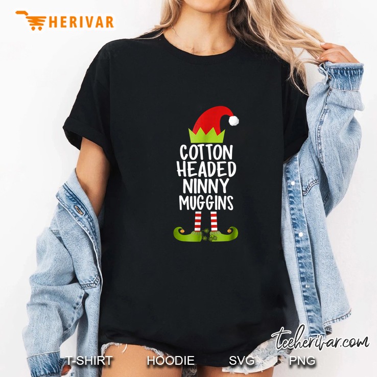 Cotton Headed Ninny Muggins Elf Christmas Ladies Tee