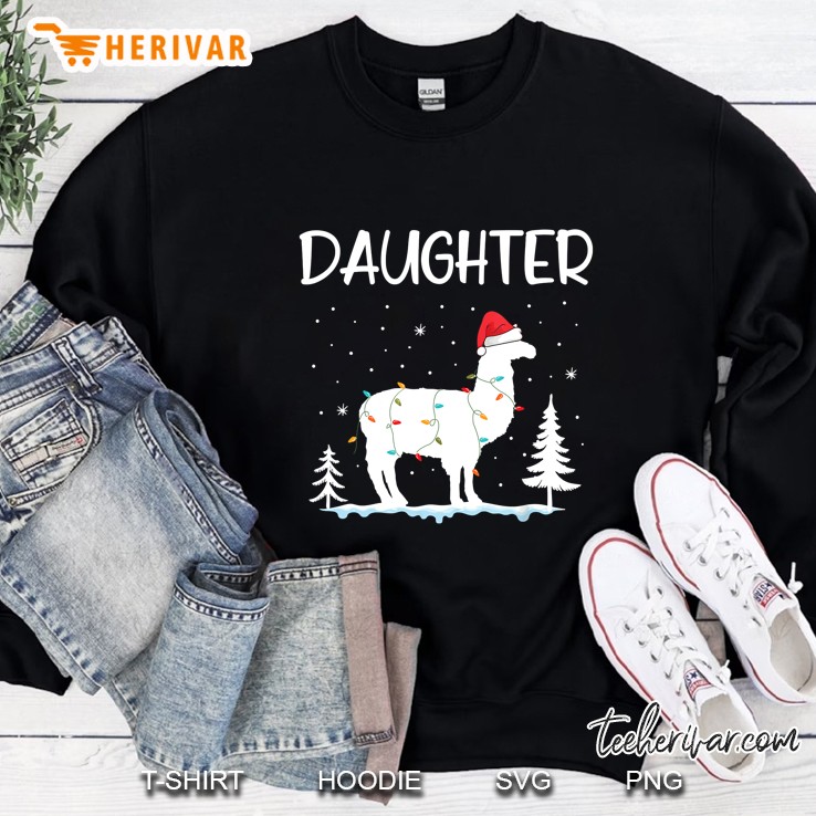 Daughter Llama Christmas Sweatshirt