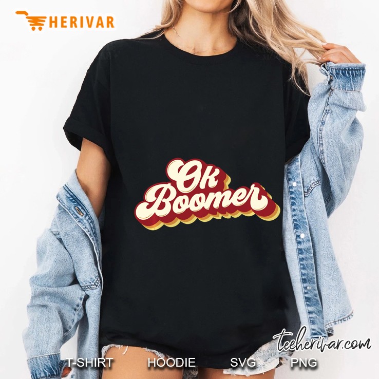 Okay Boomer Version2 Ladies Tee