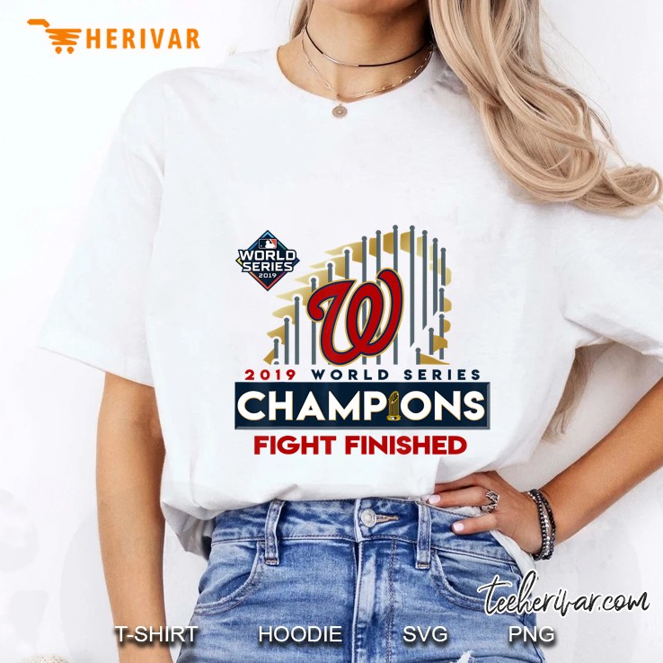 2019 World Series Champions Fight Finished Ladies Tee