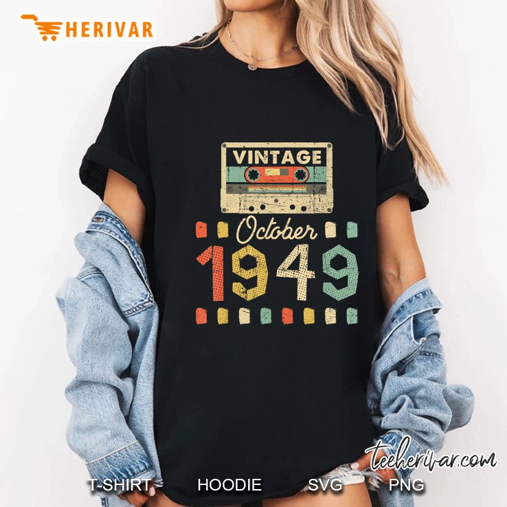 Vintage October 1949 Ladies Tee