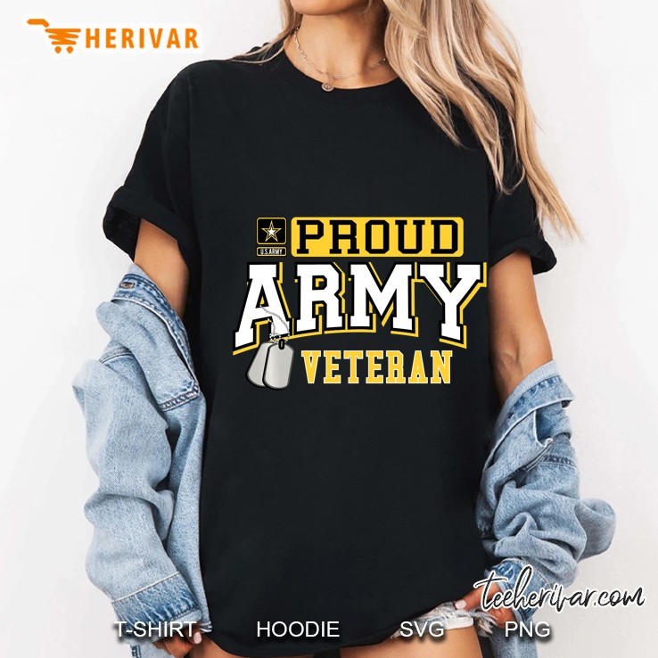 Proud Army Veteran Ladies Tee