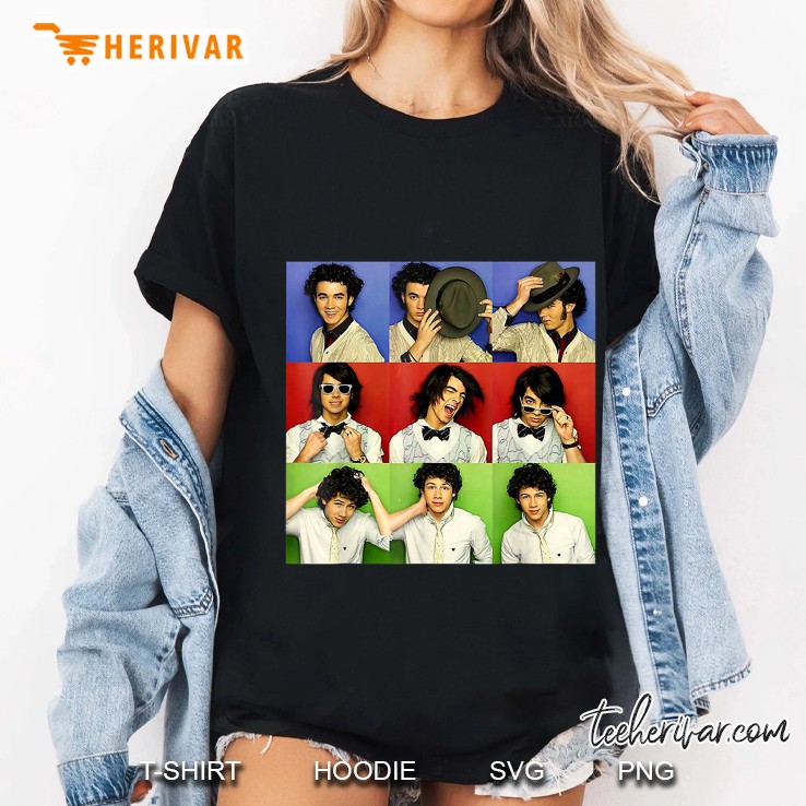 Jonas Brother Pop Art Style Version Ladies Tee