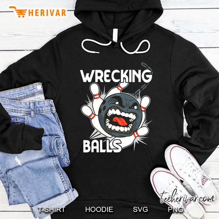 Wrecking Balls Bowling Hoodie