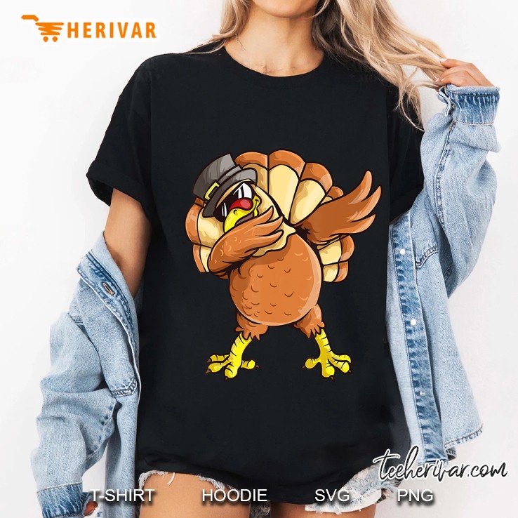Dabbing Turkey Ladies Tee