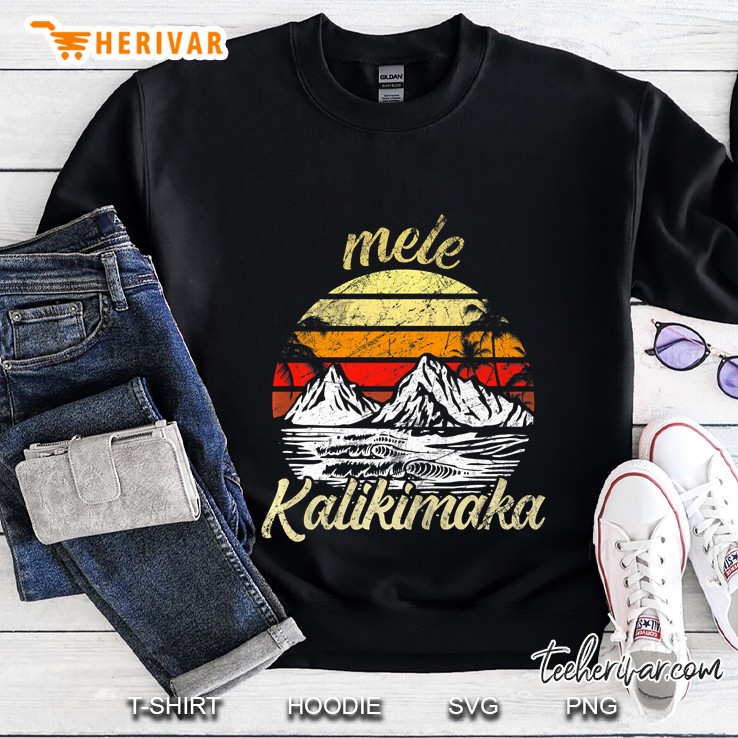 Mele Kalikimaka Hawaii Vintage Version Sweatshirt