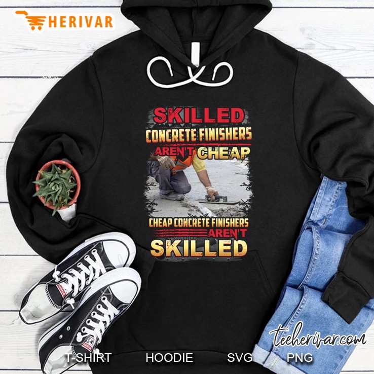 Skilled Concrete Finishers Aren