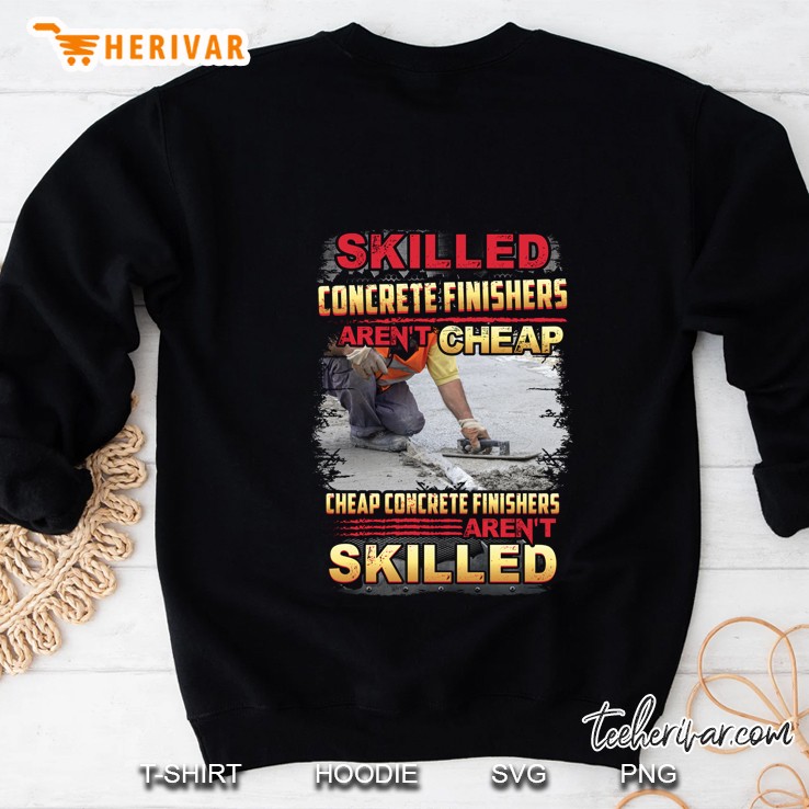 Skilled Concrete Finishers Aren