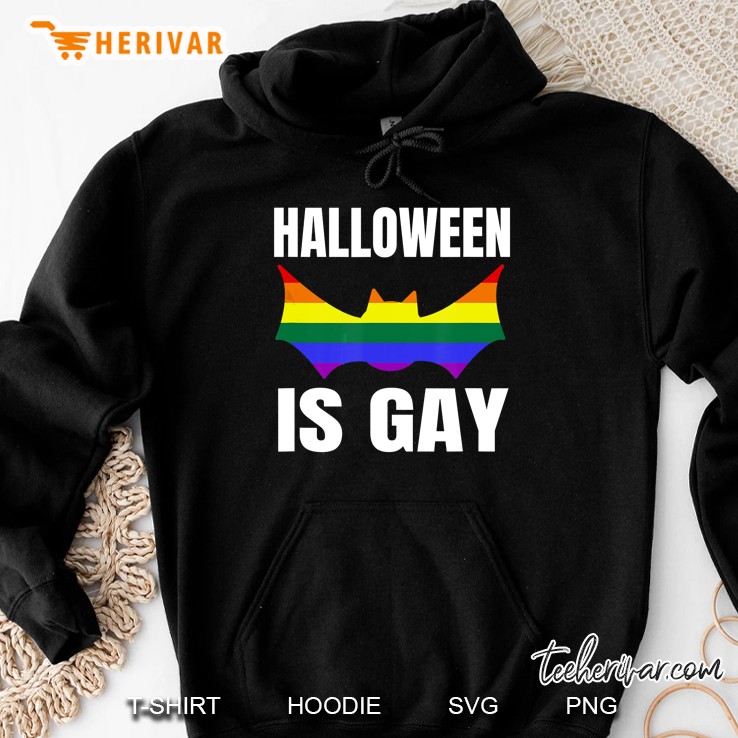 Halloween Is Gay LGBT Pride Hoodie