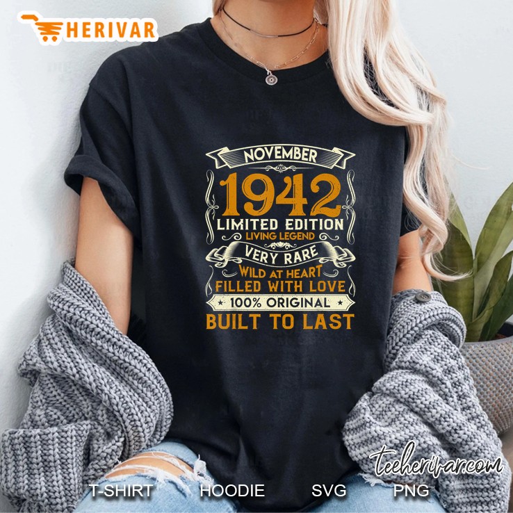 November 1942 Limited Edition Living Legend Very Rare Wild At Heart Ladies Tee