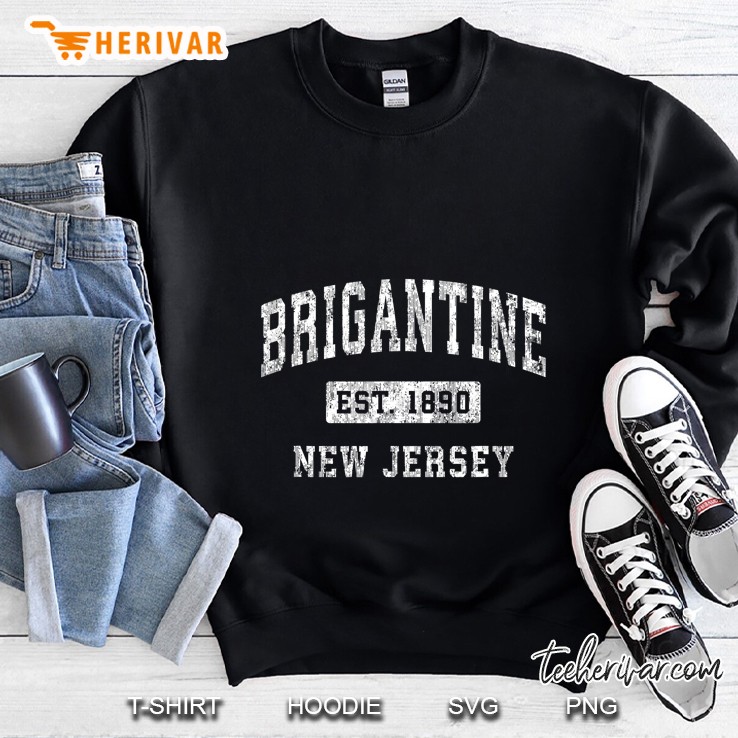 Brigantine Est 1890 New Jersey Sweatshirt