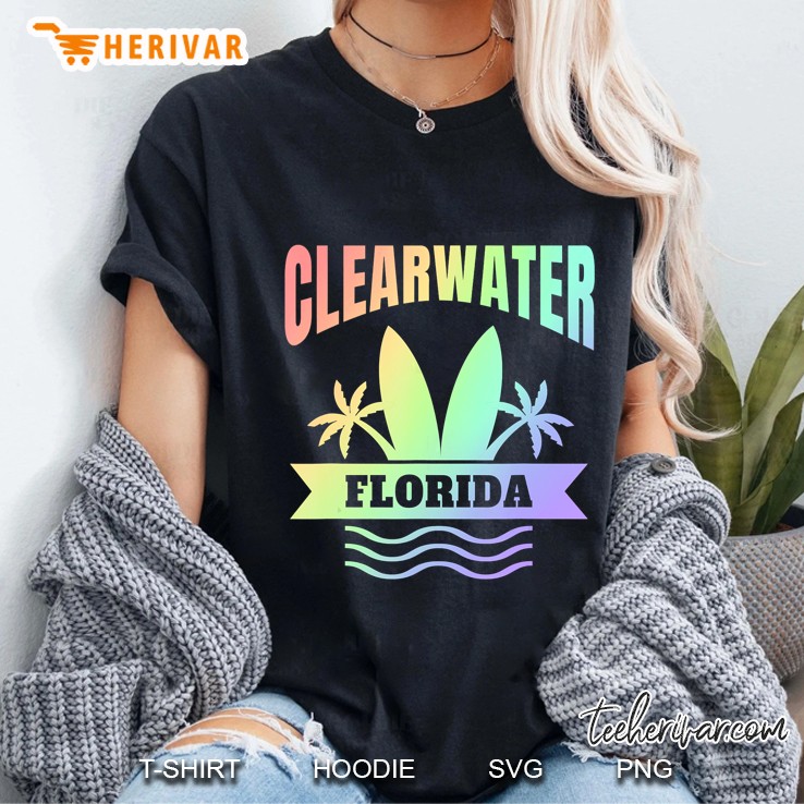 Clearwater Florida Beach Vacation Ladies Tee