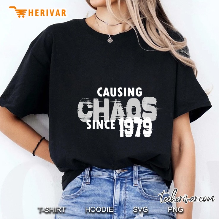 Causing Chaos Since 1979 Ladies Tee