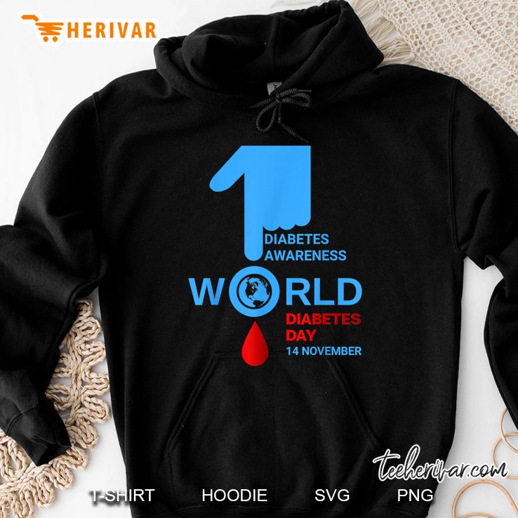 Diabetes Awareness World Diabetes Day 14 November Hoodie