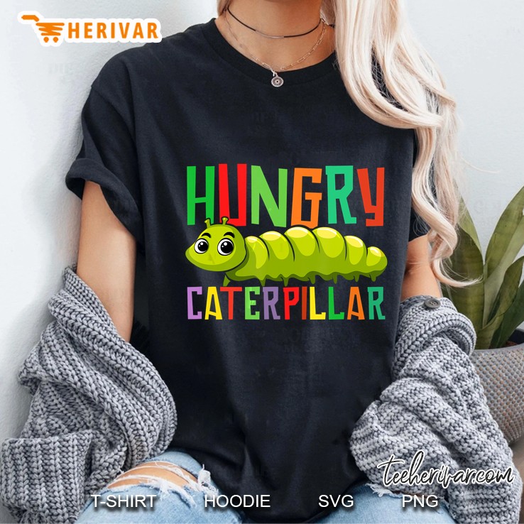 Hungry Caterpillar Colorful Letters Version Ladies Tee