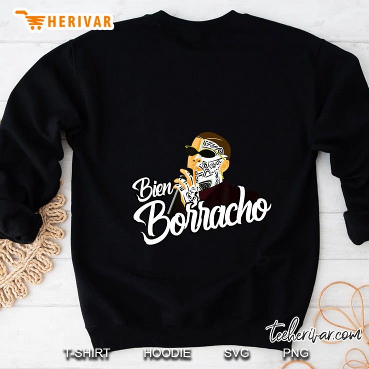 Bien Borracho Bad Bunny Skeleton Sweatshirt