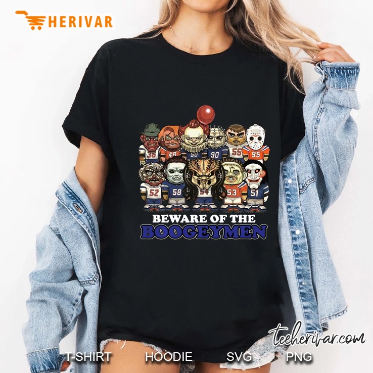 Beware Of The Boogeymen Horror Halloween Ladies Tee