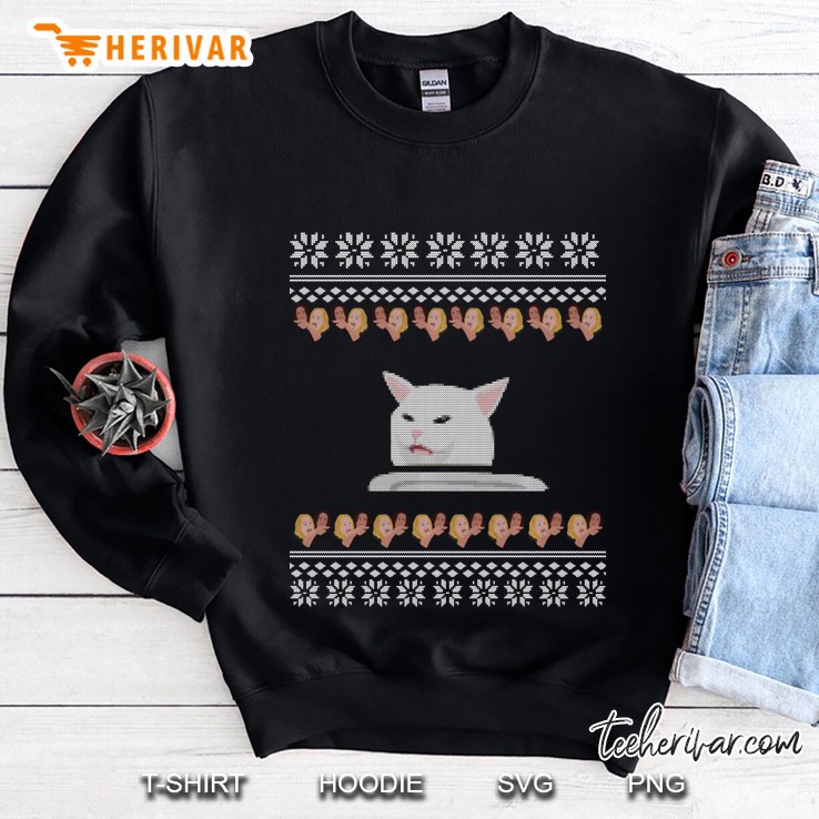 Cat Ugly Christmas Sweater Sweatshirt