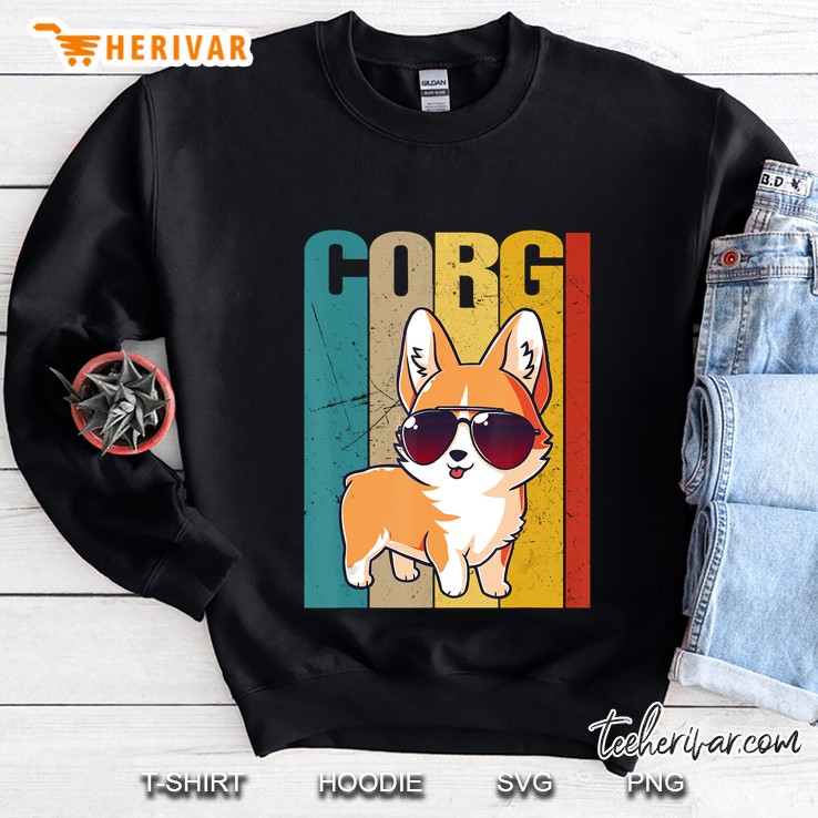 Corgi Lovers Vintage Version Sweatshirt
