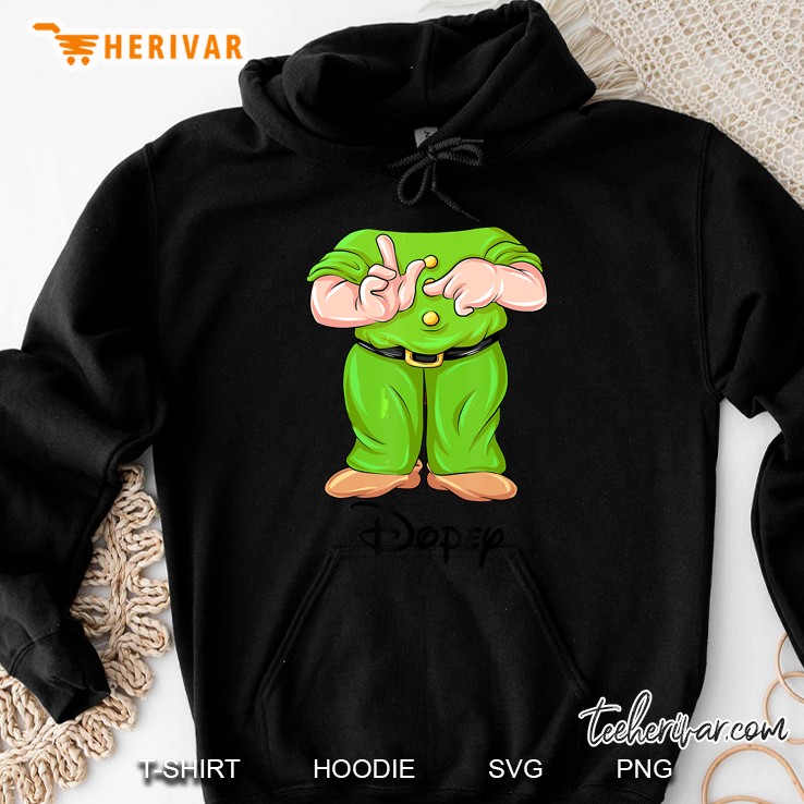 Dopey Dwarf Halloween Costume Hoodie