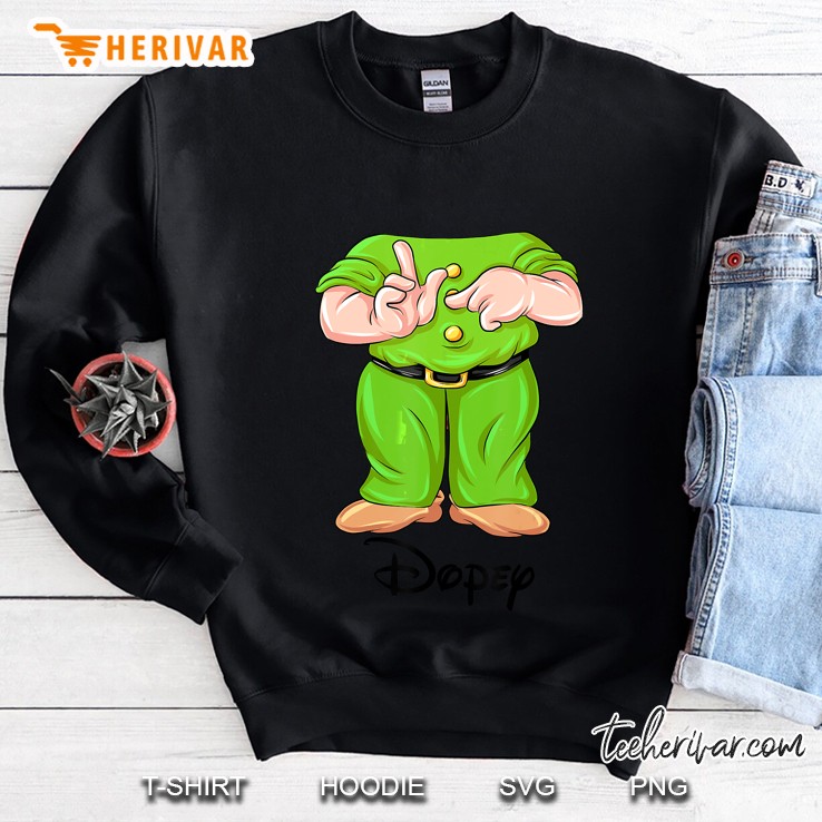 Dopey Dwarf Halloween Costume Sweatshirt