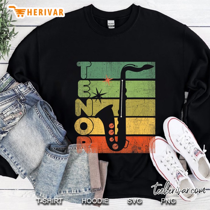 Tenor Saxophone Vintage Version Sweatshirt