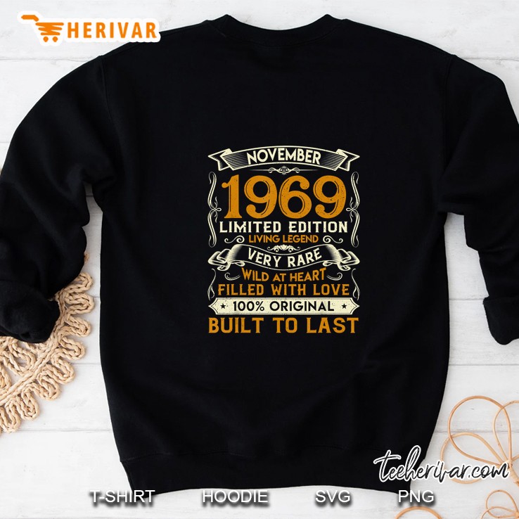 November 1969 Limited Edition Living Legend Very Rare Wild At Heart Sweatshirt